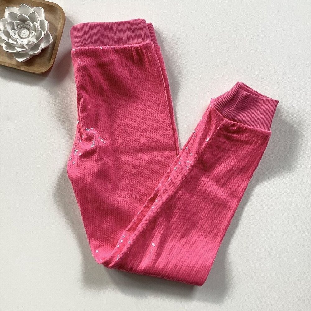 Jojo Siwa Pink Sequin Joggers